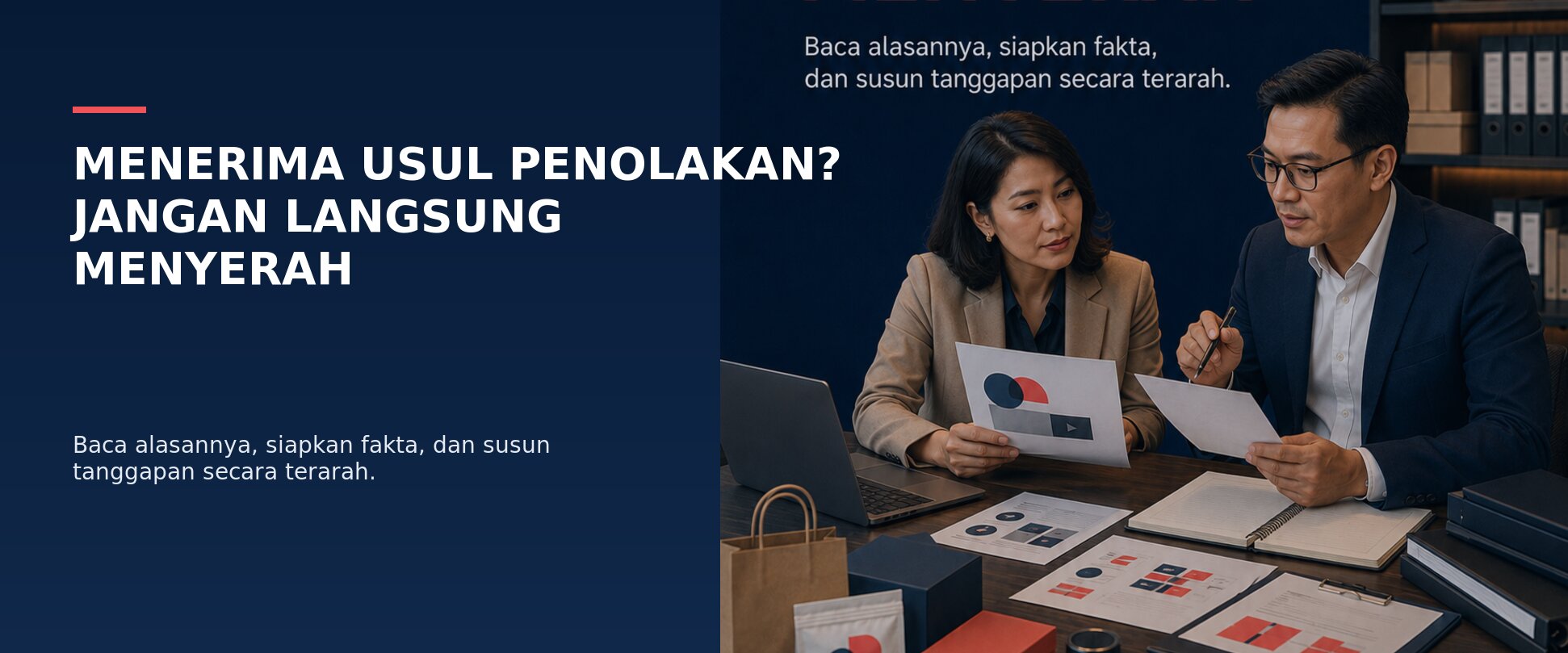 Menerima Usul Penolakan Merek, Apa yang Disiapkan?